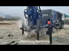 500 m di profondità di pozzo di trivellazione Rig di acqua 266HP carico motore 40 - 130rpm velocità di rotazione
